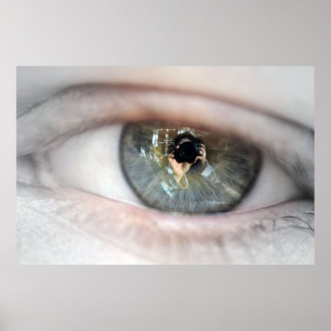 Eye-Macro von Shirley Taylor Poster (Vorne)