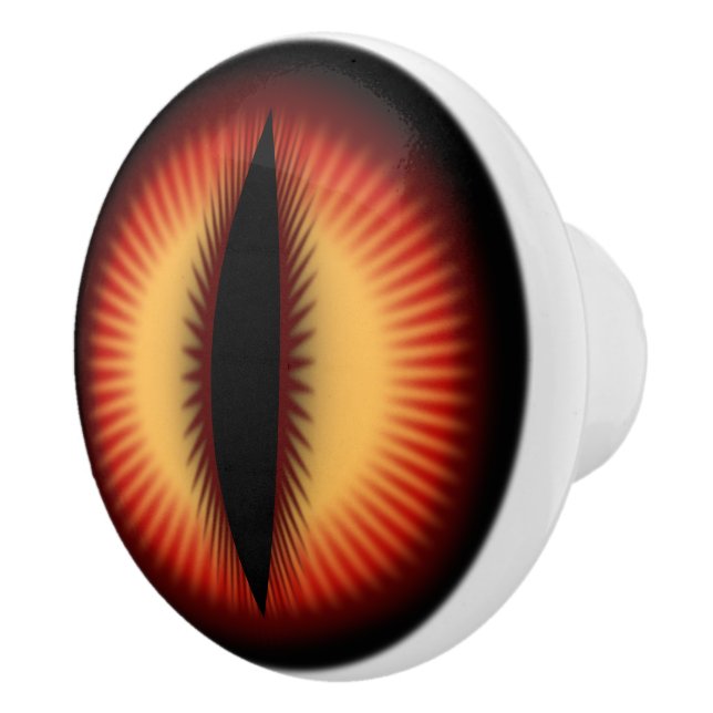 Eye of a dragon keramikknauf (Rechts)