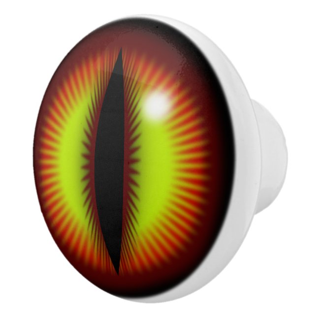 Eye of a dragon keramikknauf (Rechts)