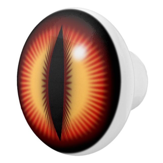 Eye of a dragon keramikknauf (Rechts)