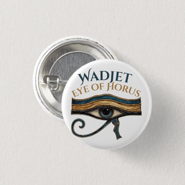 Eye of Horus Button (Vorne & Hinten)