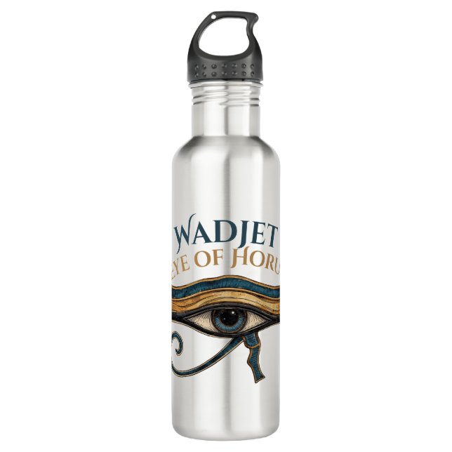Eye of Horus  Edelstahlflasche (Vorderseite)