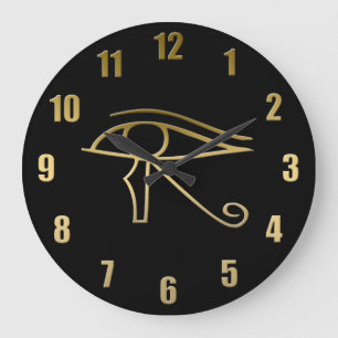 Eye of Horus Große Wanduhr