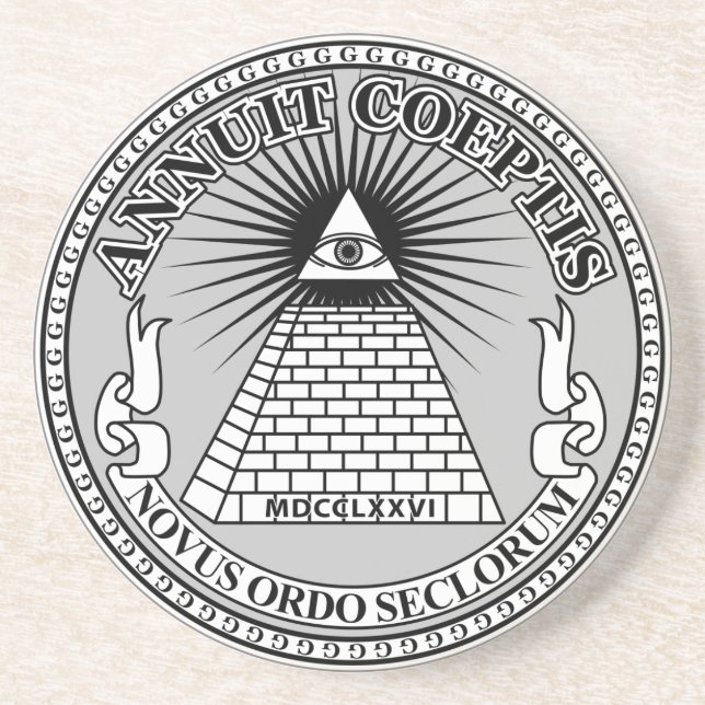 Eye of Providence Untersetzer (Vorne)