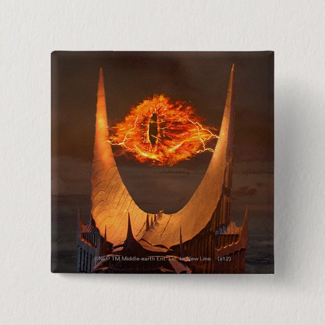 Eye of Sauron tower Button (Vorderseite)