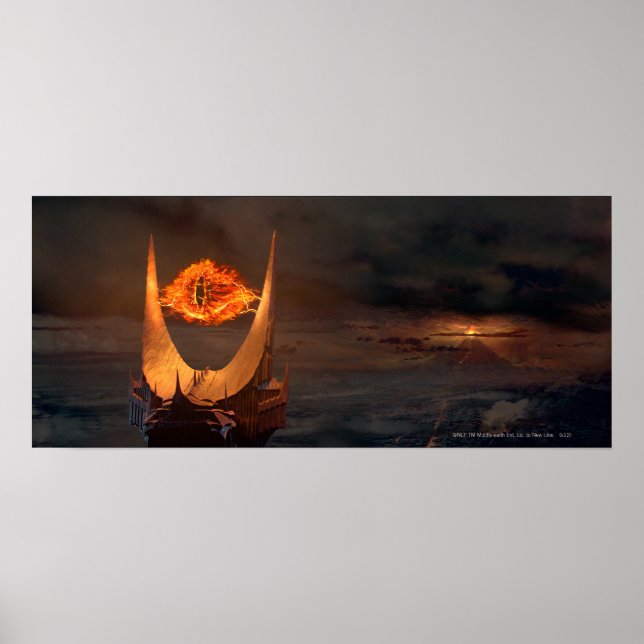 Eye of Sauron tower Poster (Vorne)