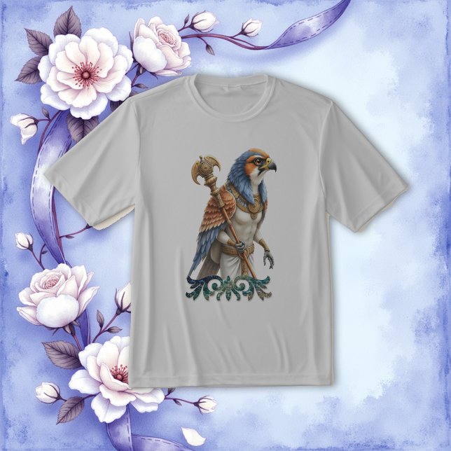 Eye of the Sun – The Eternal Falcon of the Desert  T-Shirt (Von Creator hochgeladen)