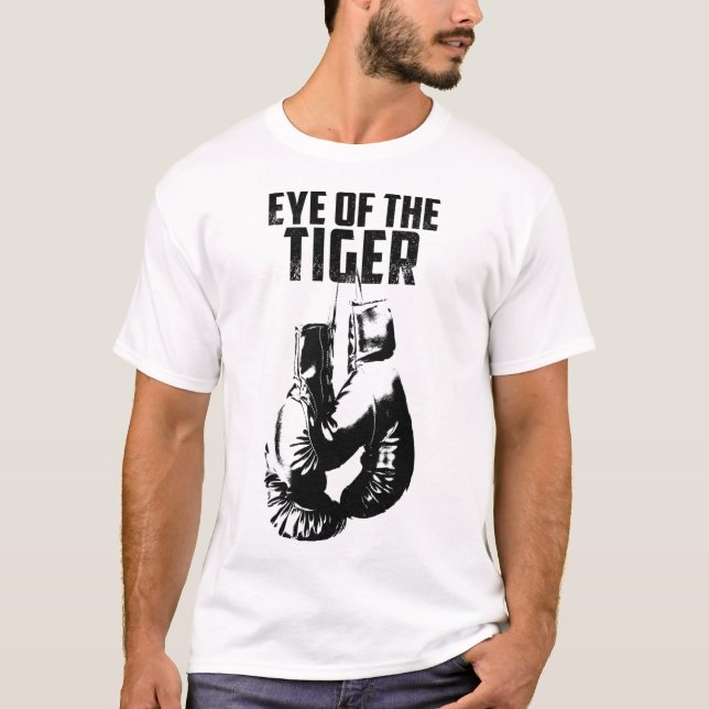 Eye of the Tiger Sticker T-Shirt (Vorderseite)