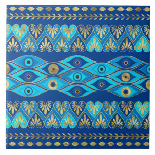 Eye-Ornament Fliese