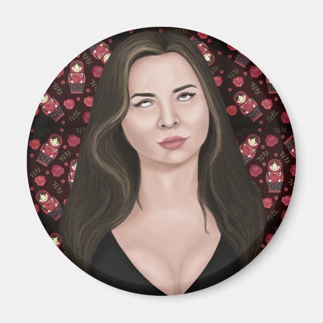 Eye Roll Magnet (Vorne)