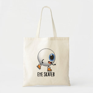 Eye Skater Funny Ice Skaten Puff Tragetasche