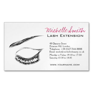 Eye Sketch Mascara Lash Extension Magnetische Visitenkarte