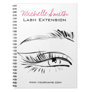 Eye Sketch Mascara Notizblock