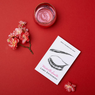 Eye Sketch Mascara Postkarte