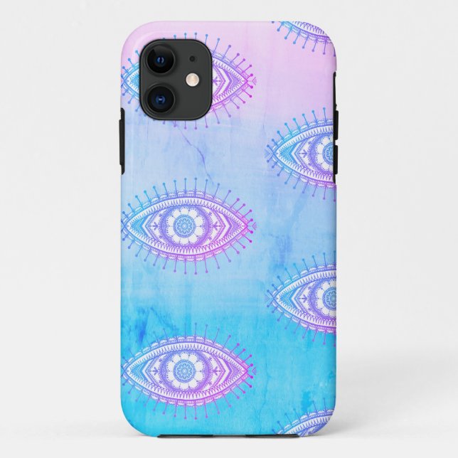 Eye Spy Gefärbte Krawatte Print iPhone / iPad Gehä Case-Mate iPhone Hülle (Rückseite)