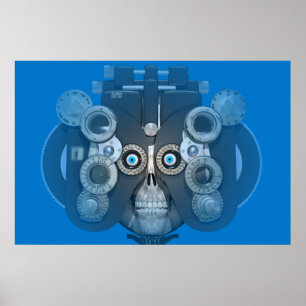 Eye test poster