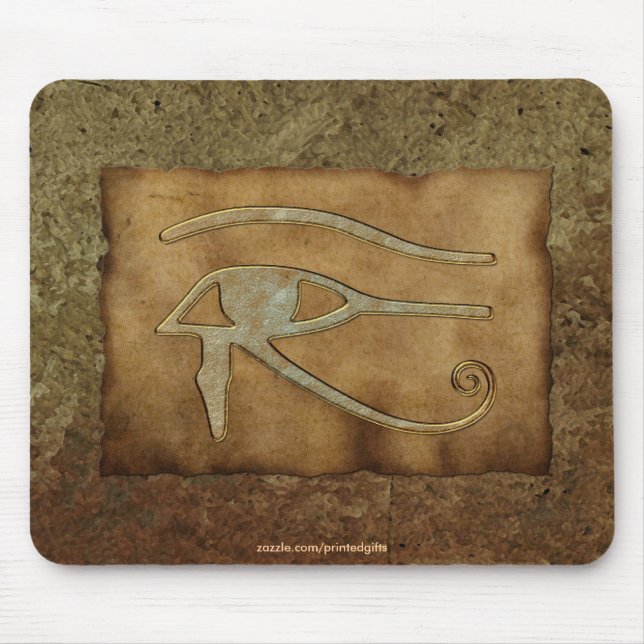 EYE VON HORUS, WADJET ägyptische Mousepad (Vorne)