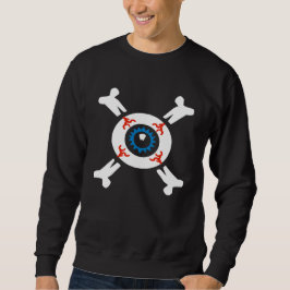 Eyeball-and-Crossbones für dunkle Shirts