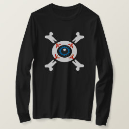 Eyeball-and-Crossbones für dunkle Shirts