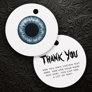 Eyeball Blue Iris Halloween vielen Dank Geschenkanhänger