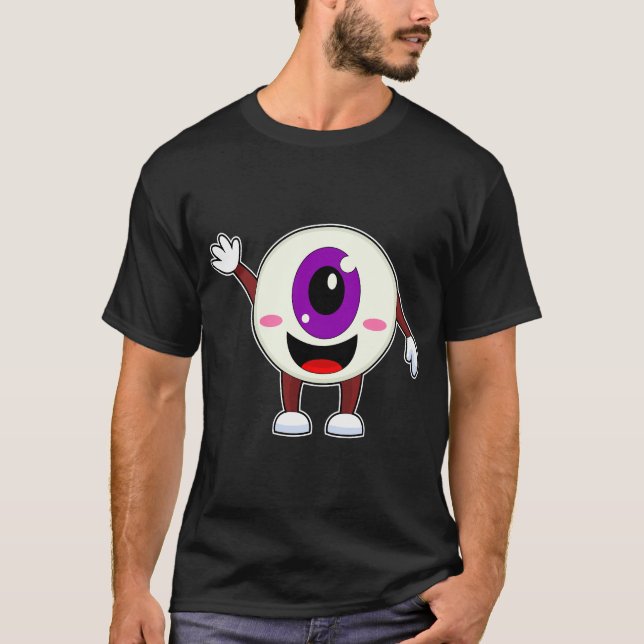Eyeball Halloween T-Shirt (Vorderseite)