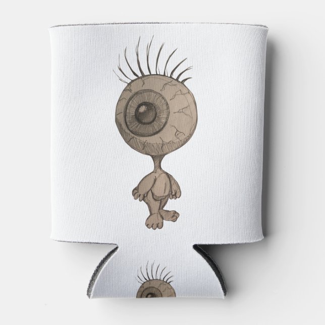 Eyeball Monster Dosenkühler (Vorderseite)