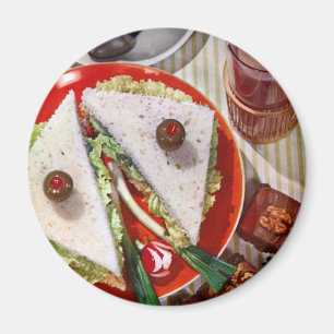 Eyeball-Sandwich aus den 1950ern Magnet
