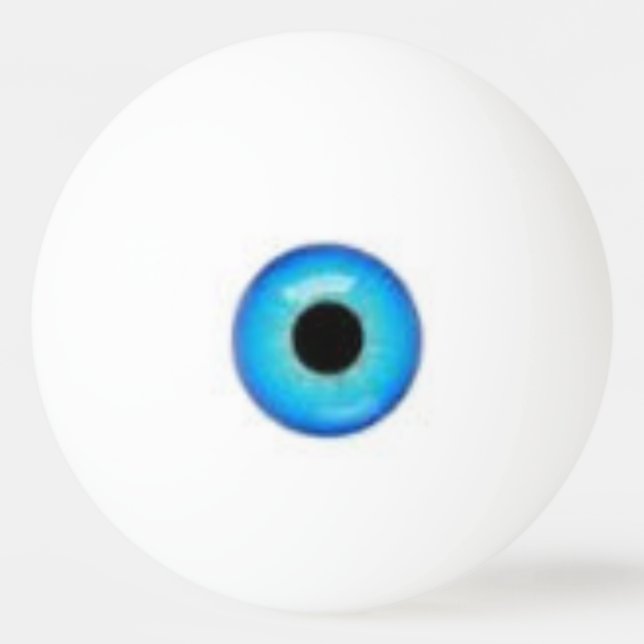 Eyeball Tischtennisball (Vorderseite)