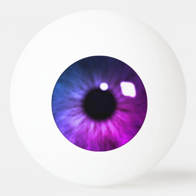 Eyeball Tischtennisball (Vorderseite)