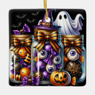 Eyeballbonbons Keramikornament