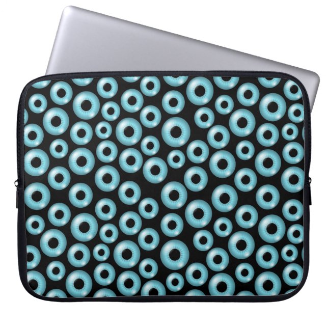 Eyeballs Laptopschutzhülle (Vorderseite)