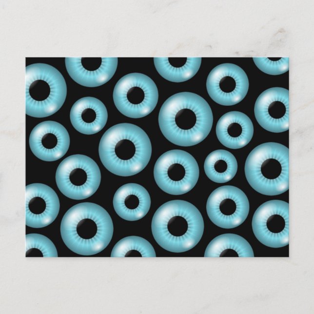 Eyeballs Postkarte (Vorderseite)