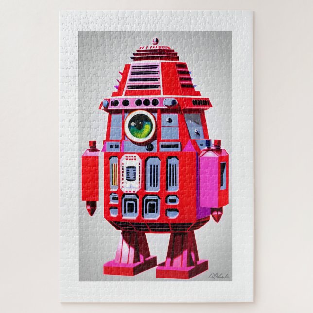 Eyebotics Ken Gage Sci-Fi Puzzle (Vertikal)
