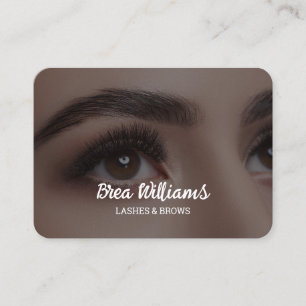 Eyebrow Brows Microblading Visitenkarte