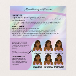 Eyebrow Microblading  Visitenkarten