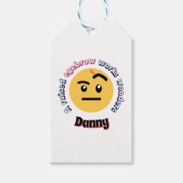 Eyebrow Sass: A Raised Eyebrow Works Wonders Geschenkanhänger