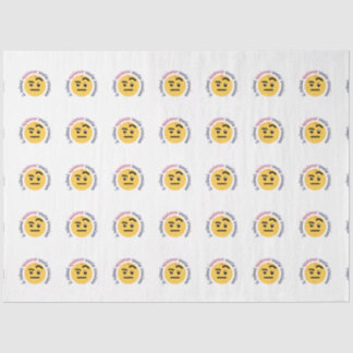 Eyebrow Sass: A Raised Eyebrow Works Wonders Seidenpapier