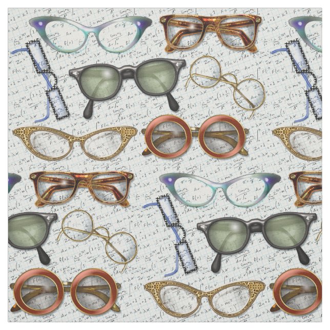 Eyeglass Fashion Pattern Stoff (Muster)