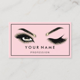 Eyelash Brows Microblade QR CODE-Logo-Rose Visitenkarte