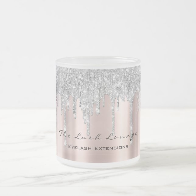 Eyelash Extention Beauty Rose Park Grau Mattglastasse (Mittel)
