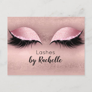 Eyelash Lashes Postkarte