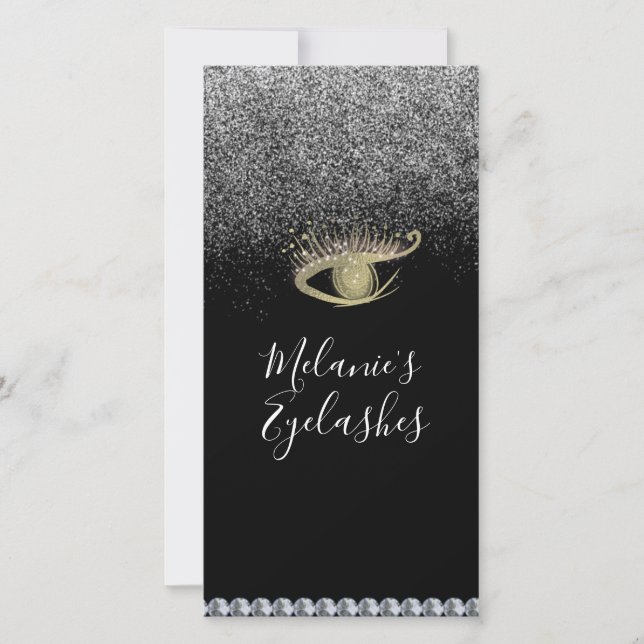 Eyelash Salon Business nach Sparkle Care Cards Ankündigung (Vorderseite)