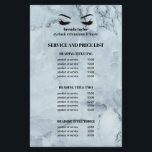 EYELASH SALON SERVICE LIST FLYER<br><div class="desc">Die Preisliste von Eyelash Extensions ist die perfekte Möglichkeit, Ihre Dienstleistungen und Preise zu zeigen. Enthält vier individuell anpassbare Überschriften und Textfelder sowie Platz für Ihre Kontaktinformationen in Ihrem Unternehmen ganz unten. Um das Layout anzupassen, geben Sie Ihren Text ein und ändern Sie mithilfe der Funktion Anpassen die Positionierung und...</div>