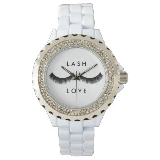 Eyelash Watch Armbanduhr
