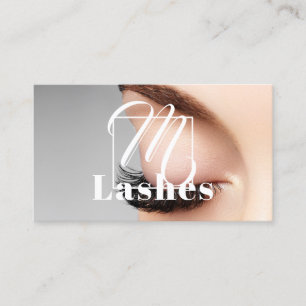 Eyelashes Extension Beauty Salon Visitenkarte