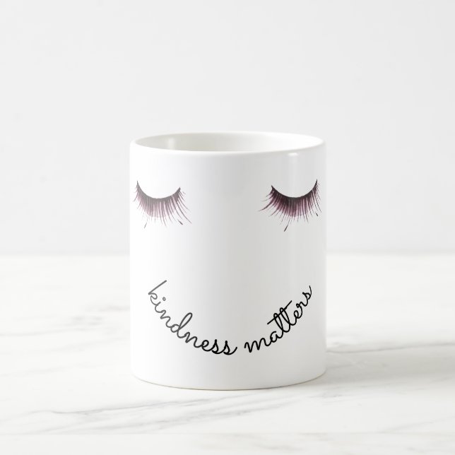 Eyelashes Kindness zählt Tasse (Mittel)