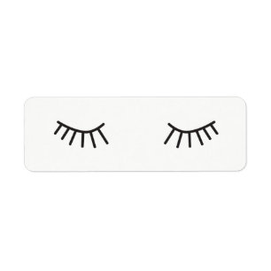 Eyelashesaufkleber, niedliche Gesichtsaufkleber