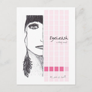 EyeLeash Postcard Postkarte