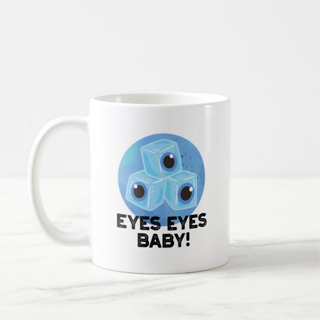 Eyes Eyes Baby Funny Ice Eyeballs Pub Kaffeetasse (Links)