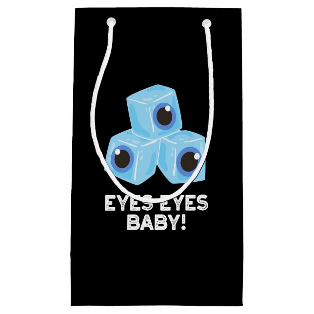 Eyes Eyes Baby Funny Ice Eyeballs Puff Dark BG Kleine Geschenktüte (Vorderseite)